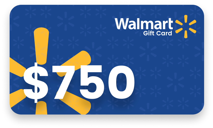 Walmart $750 Card